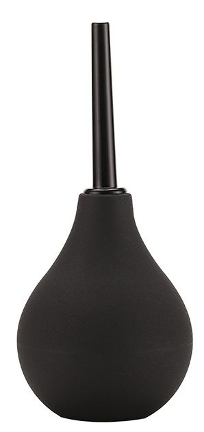 Черный анальный душ ANAL DOUCHE с прямым наконечником - Dream Toys - купить с доставкой в Волгодонске
