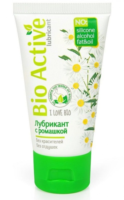 Гель-лубрикант на водной основе Bio Active - 50 гр. - Биоритм - купить с доставкой в Волгодонске
