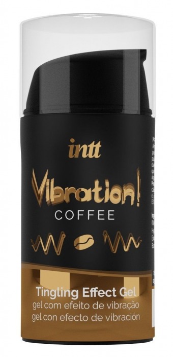 Жидкий интимный гель с эффектом вибрации Vibration! Coffee - 15 мл. - INTT - купить с доставкой в Волгодонске