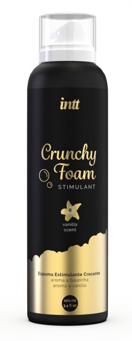 Пенка для массажа Crunchy Foam Stimulant Vanilla - 100 мл. - INTT - купить с доставкой в Волгодонске