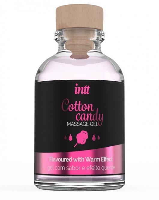 Массажный гель с согревающим эффектом Cotton Candy - 30 мл. - INTT - купить с доставкой в Волгодонске