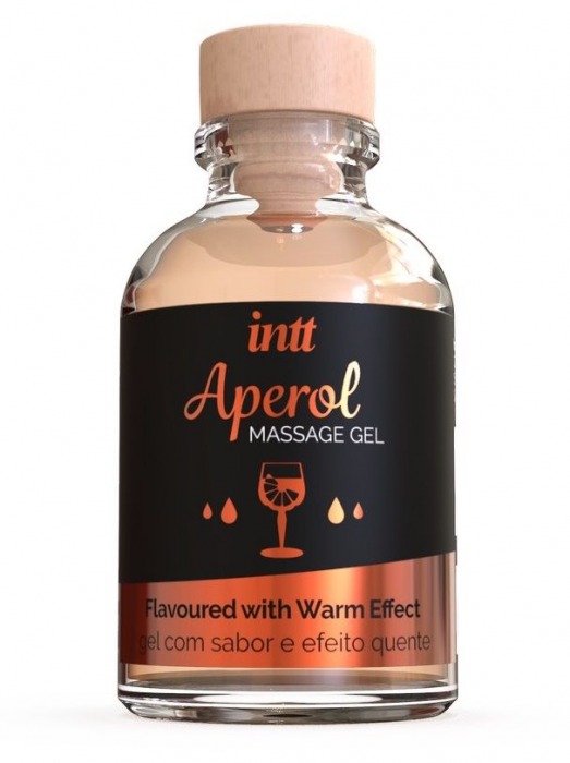 Массажный гель с согревающим эффектом Aperol - 30 мл. - INTT - купить с доставкой в Волгодонске