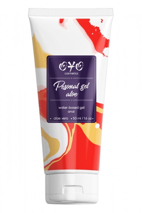 Анальная смазка на водной основе OYO Personal Gel Aloe - 50 мл. - OYO - купить с доставкой в Волгодонске