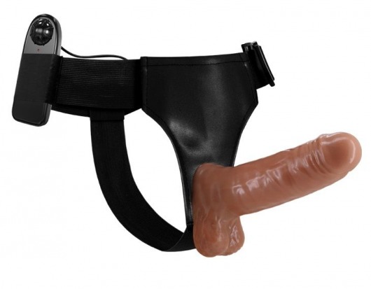 Страпон на трусиках с вибрацией Ultra Passionate Harness - 16 см. - Baile - купить с доставкой в Волгодонске