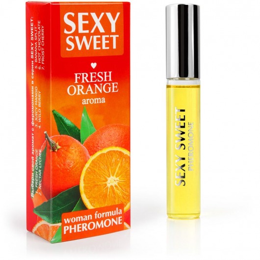 Парфюм для тела с феромонами Sexy Sweet с ароматом апельсина - 10 мл. -  - Магазин феромонов в Волгодонске