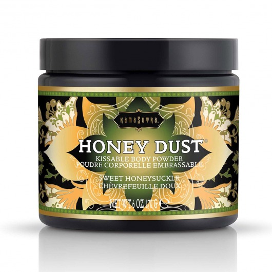 Пудра для тела Honey Dust Body Powder с ароматом жимолости - 170 гр. - Kama Sutra - купить с доставкой в Волгодонске