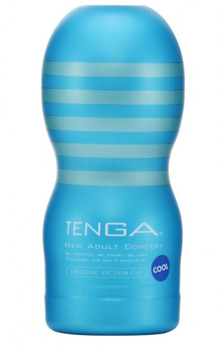 Мастурбатор с охлаждающей смазкой TENGA Original Vacuum Cup Cool - Tenga - в Волгодонске купить с доставкой