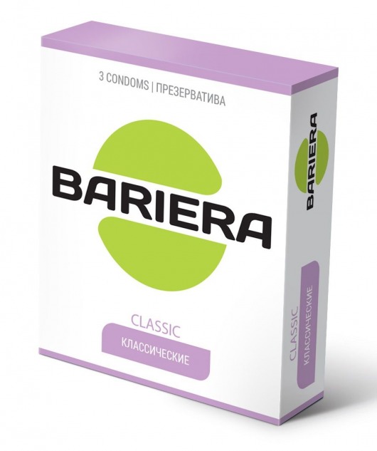 Классические презервативы Bariera Classic - 3 шт. - Bariera - купить с доставкой в Волгодонске