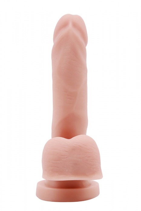 Телесный фаллоимитатор-реалистик Dual Density Dildo - 14,5 см. - Dream Toys
