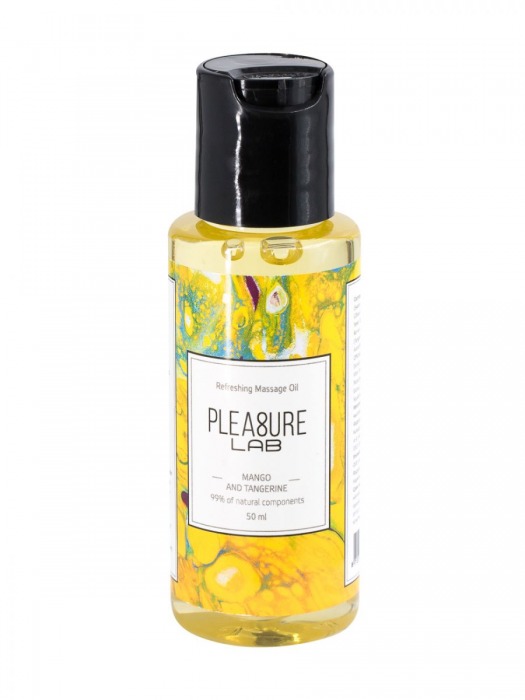 Массажное масло Pleasure Lab Refreshing с ароматом манго и мандарина - 50 мл. - Pleasure Lab - купить с доставкой в Волгодонске