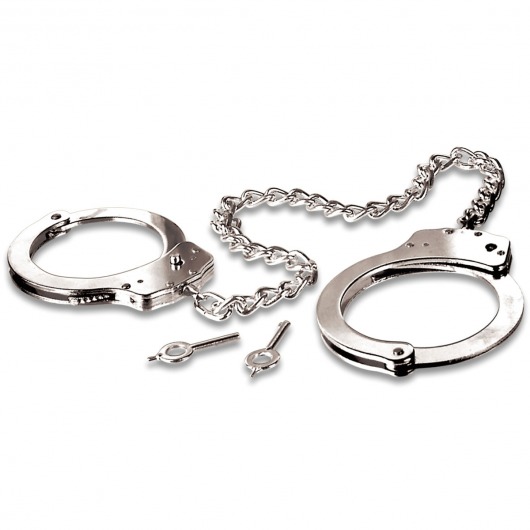 Металлические наручники Metal Leg Cuffs - Pipedream - купить с доставкой в Волгодонске