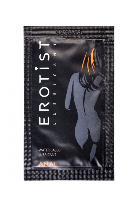 Пробник лубриканта на водной основе Erotist Anal - 4 мл. - Erotist Lubricants - купить с доставкой в Волгодонске