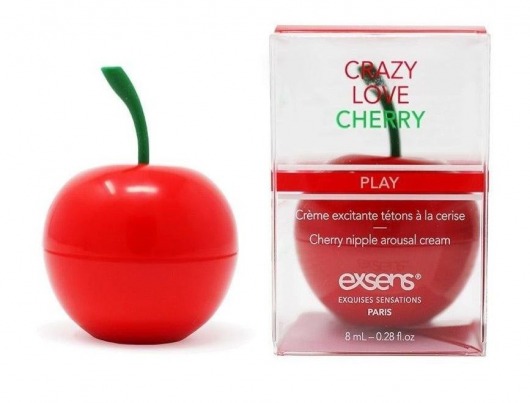Крем для стимуляции сосков Crazy Love Cherry - 8 мл. - Exsens - купить с доставкой в Волгодонске