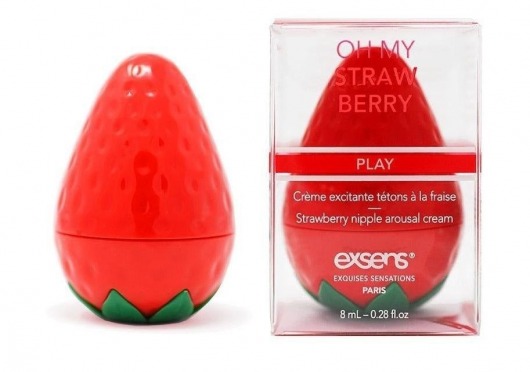 Крем для стимуляции сосков Oh My Strawberry - 8 мл. - Exsens - купить с доставкой в Волгодонске