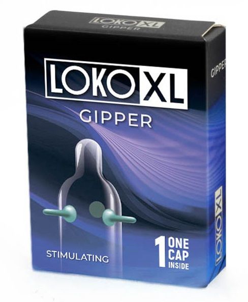 Стимулирующая насадка на пенис LOKO XL GIPPER - Sitabella - в Волгодонске купить с доставкой