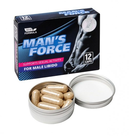 Пищевой концентрат для мужчин MANS FORCE  - 12 капсул - Sitabella - купить с доставкой в Волгодонске