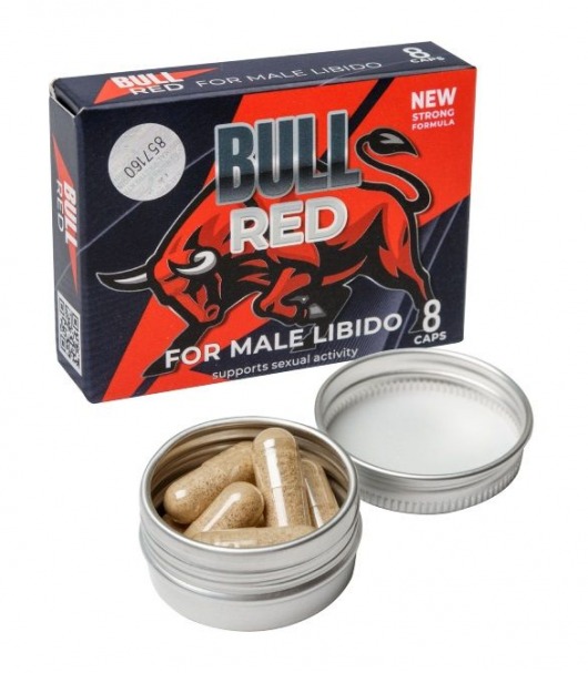 Пищевой концентрат для мужчин BULL RED - 8 капсул - Sitabella - купить с доставкой в Волгодонске