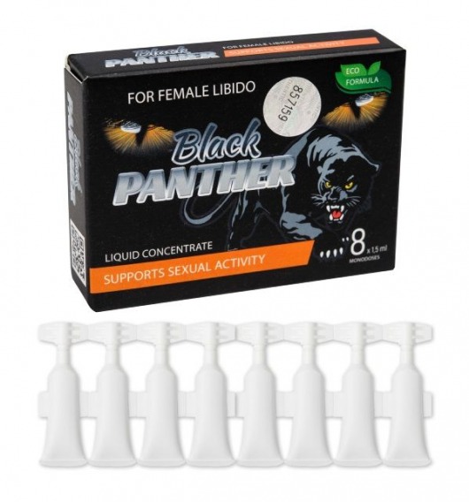 Пищевой концентрат для женщин BLACK PANTER - 8 монодоз (по 1,5 мл.) - Sitabella - купить с доставкой в Волгодонске