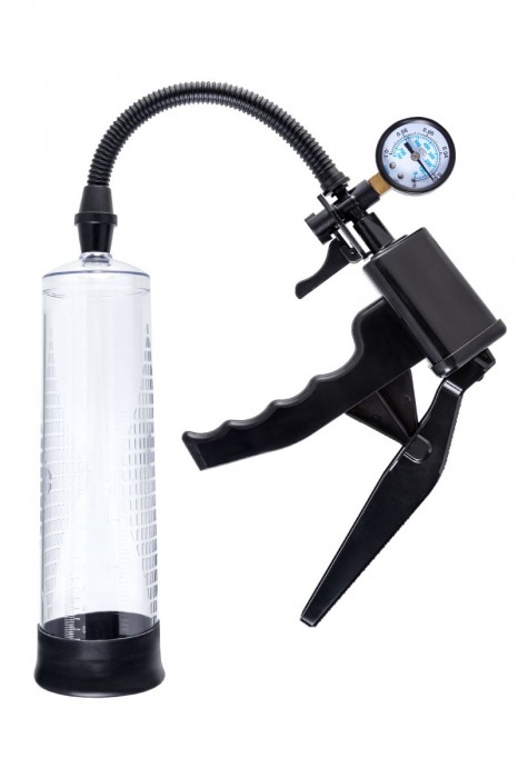 Прозрачная механическая помпа для пениса Viggo - Sexus - в Волгодонске купить с доставкой