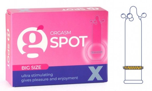 Стимулирующая насадка G-Spot X Big size - Sitabella - купить с доставкой в Волгодонске