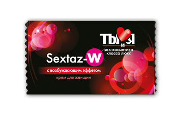 Возбуждающий крем для женщин Sextaz-W в одноразовой упаковке - 1,5 гр. - Биоритм - купить с доставкой в Волгодонске