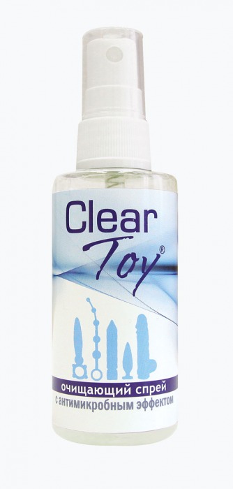 Очищающий спрей Clear Toy с антимикробным эффектом - 100 мл. - Биоритм - купить с доставкой в Волгодонске