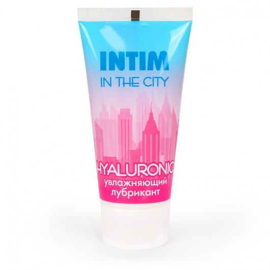 Увлажняющий лубрикант на водной основе Intim in the city Hyaluronic - 60 гр. - Биоритм - купить с доставкой в Волгодонске