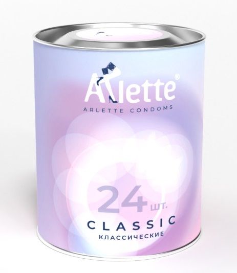 Классические презервативы Arlette Classic - 24 шт. - Arlette - купить с доставкой в Волгодонске
