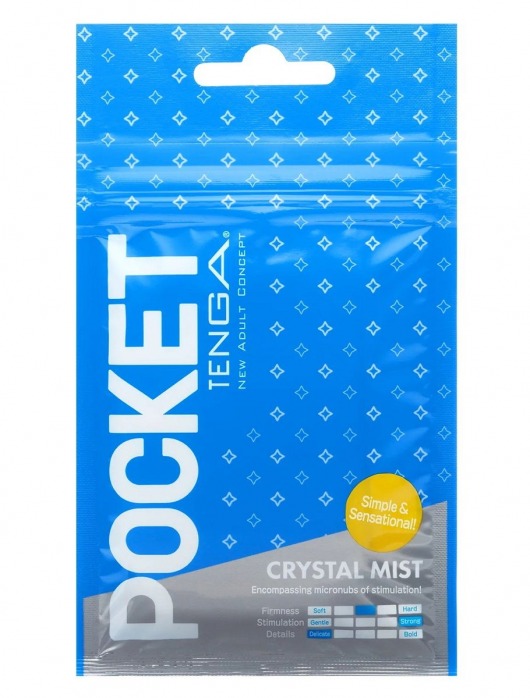 Карманный мастурбатор Crystal Mist - Tenga - в Волгодонске купить с доставкой