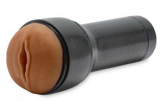 Коричневый мастурбатор-вагина Feel Stroker - Kiiroo - в Волгодонске купить с доставкой
