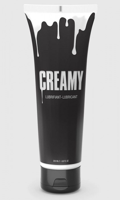 Смазка на водной основе Creamy с консистенцией спермы - 250 мл. - Strap-on-me - купить с доставкой в Волгодонске