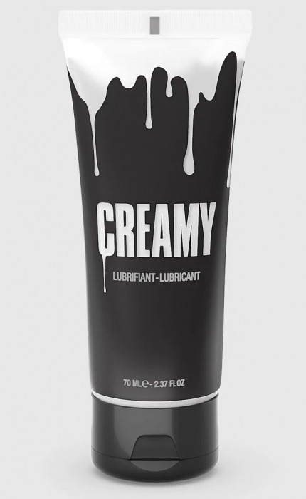 Смазка на водной основе Creamy с консистенцией спермы - 70 мл. - Strap-on-me - купить с доставкой в Волгодонске