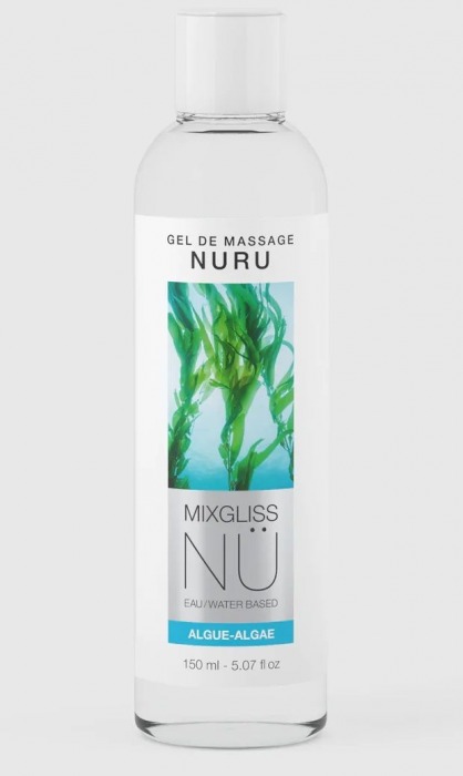 Массажный гель на водной основе Mixgliss NU Algae - 150 мл. - Mixgliss - купить с доставкой в Волгодонске
