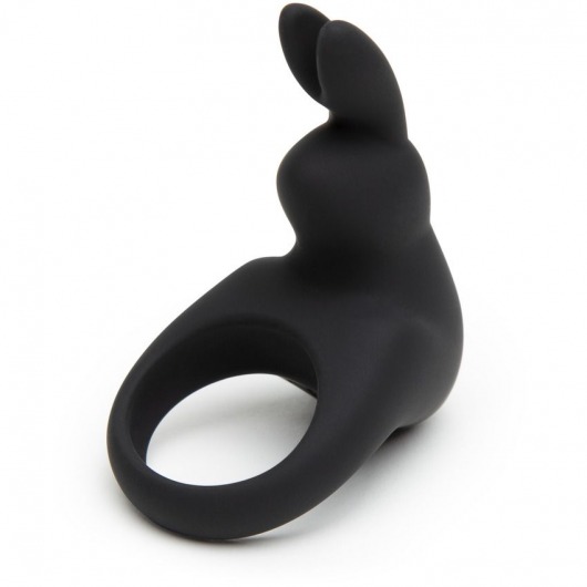 Черное эрекционное виброкольцо Happy Rabbit Rechargeable Rabbit Cock Ring - Happy Rabbit - в Волгодонске купить с доставкой