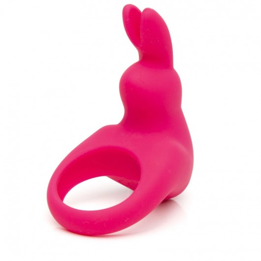 Розовое эрекционное виброкольцо Happy Rabbit Rechargeable Rabbit Cock Ring - Happy Rabbit - в Волгодонске купить с доставкой