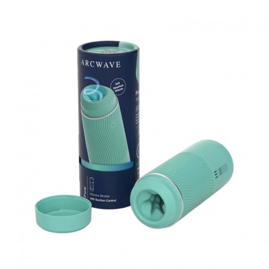 Мятный мастурбатор с контролем всасывания Arcwave Pow Stroker - Arcwave - в Волгодонске купить с доставкой