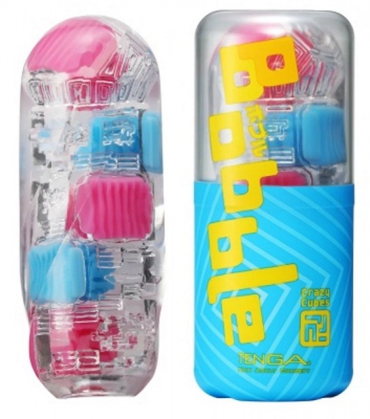 Мастурбатор Tenga Bobble Crazy Cubes - Tenga - в Волгодонске купить с доставкой