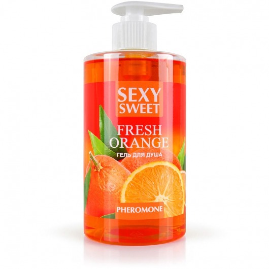 Гель для душа Sexy Sweet Fresh Orange с ароматом апельсина и феромонами - 430 мл. -  - Магазин феромонов в Волгодонске