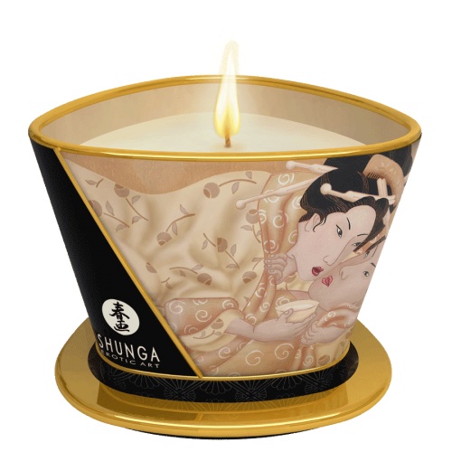 Массажная свеча Vanilla Fetish с ароматом ванили - 170 мл. - Shunga - купить с доставкой в Волгодонске