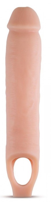 Телесная насадка на пенис 11.5 Inch Cock Sheath Penis Extender - 29,2 см. - Blush Novelties - в Волгодонске купить с доставкой