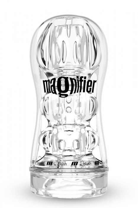 Прозрачный мастурбатор Soft and Wet Magnifier - Blush Novelties - в Волгодонске купить с доставкой