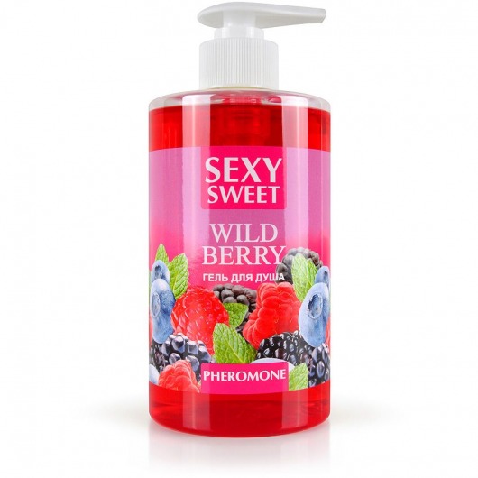 Гель для душа Sexy Sweet Wild Berry с ароматом лесных ягод и феромонами - 430 мл. -  - Магазин феромонов в Волгодонске