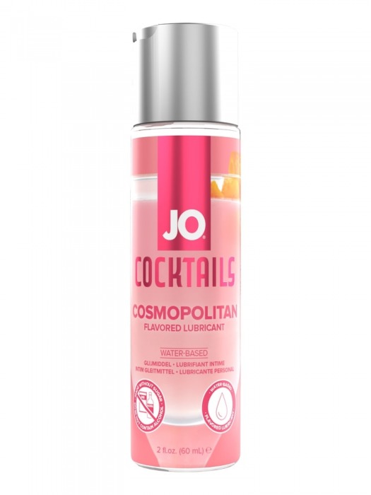 Вкусовой лубрикант на водной основе JO Cocktails Cosmopolitan - 60 мл. - System JO - купить с доставкой в Волгодонске