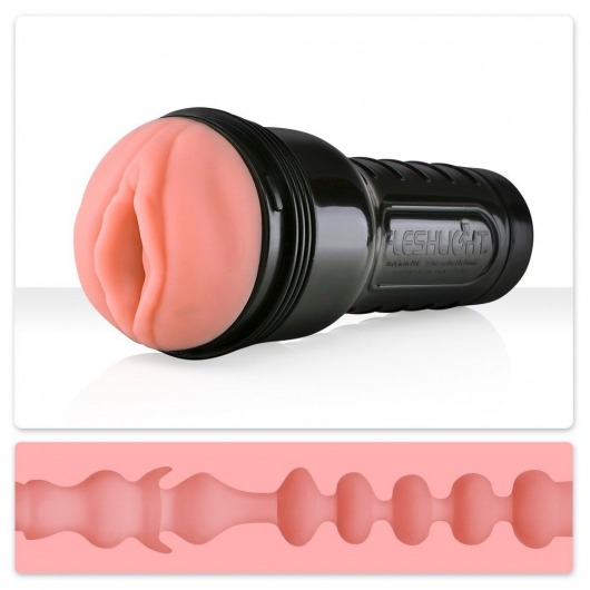 Мастурбатор-вагина Fleshlight - Pink Lady Mini-Lotus - Fleshlight - в Волгодонске купить с доставкой