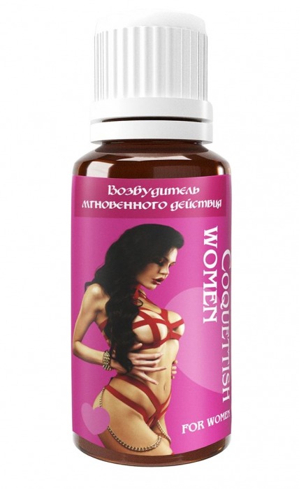 Возбудитель мгновенного действия Coquettish Women - 30 мл. - Миагра - купить с доставкой в Волгодонске