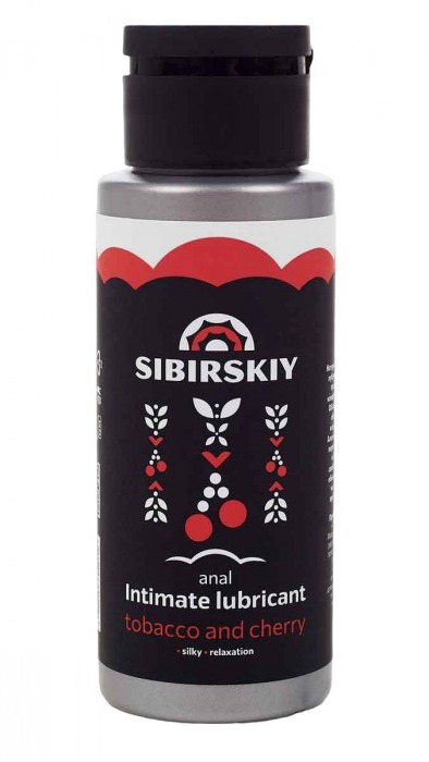 Анальный лубрикант на водной основе SIBIRSKIY с ароматом вишни и табака - 100 мл. - Sibirskiy - купить с доставкой в Волгодонске