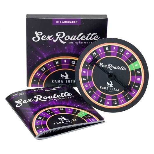 Настольная игра-рулетка Sex Roulette Kamasutra - Tease&Please - купить с доставкой в Волгодонске