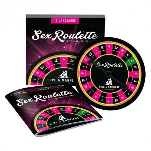 Настольная игра-рулетка Sex Roulette Love   Marriage - Tease&Please - купить с доставкой в Волгодонске