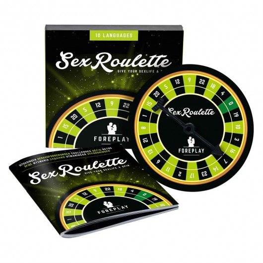 Настольная игра-рулетка Sex Roulette Foreplay - Tease&Please - купить с доставкой в Волгодонске