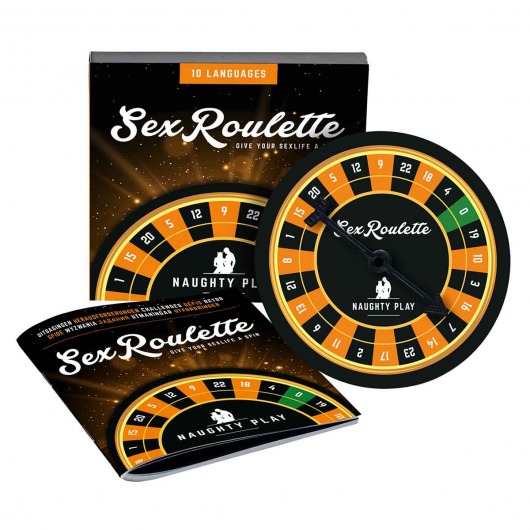 Настольная игра-рулетка Sex Roulette Naughty Play - Tease&Please - купить с доставкой в Волгодонске